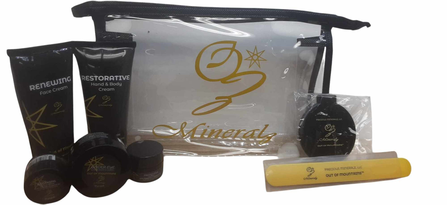 Travel bag and travel size products