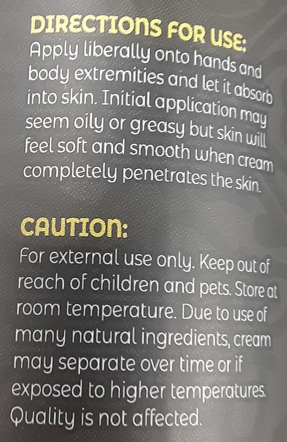 Restorative Hand and Body Cream