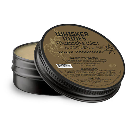 Whisker Mines Mustache Wax - Scented