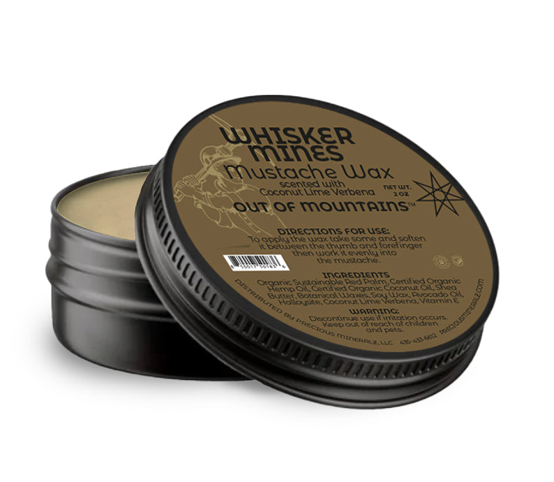 Father's Day Special #3 - Scented Mustache Wax and Beard/Mustache Comb