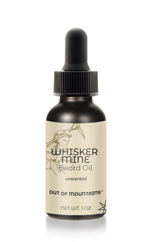 Whisker Mines Beard Oil - Unscented